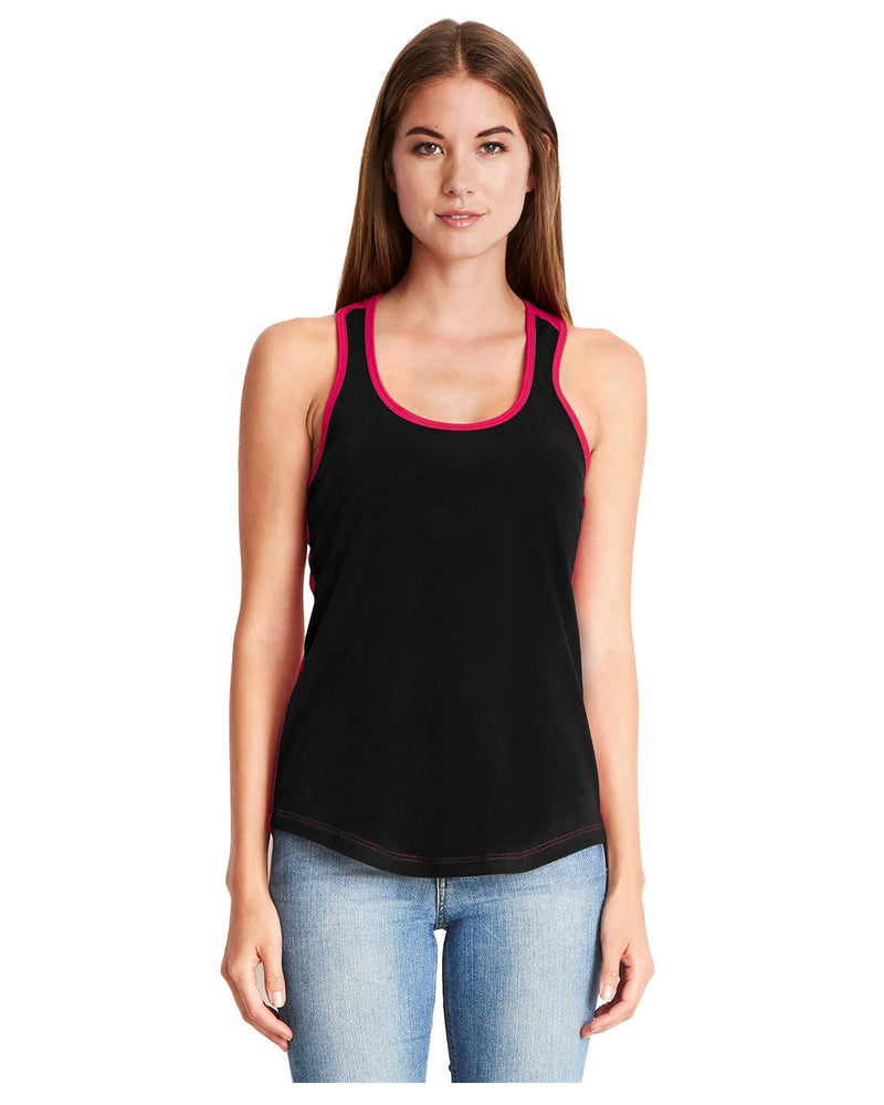 Next Level Ladies Ideal Colorblock Racerback Tank