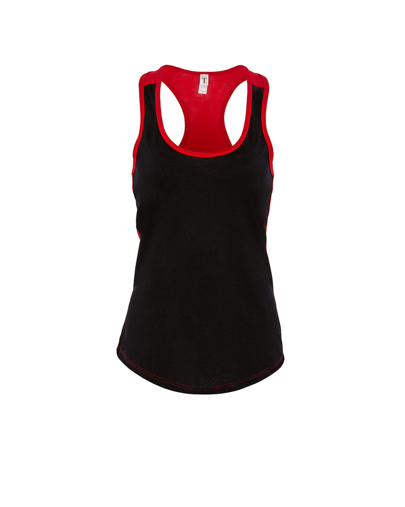 Next Level Ladies Ideal Colorblock Racerback Tank