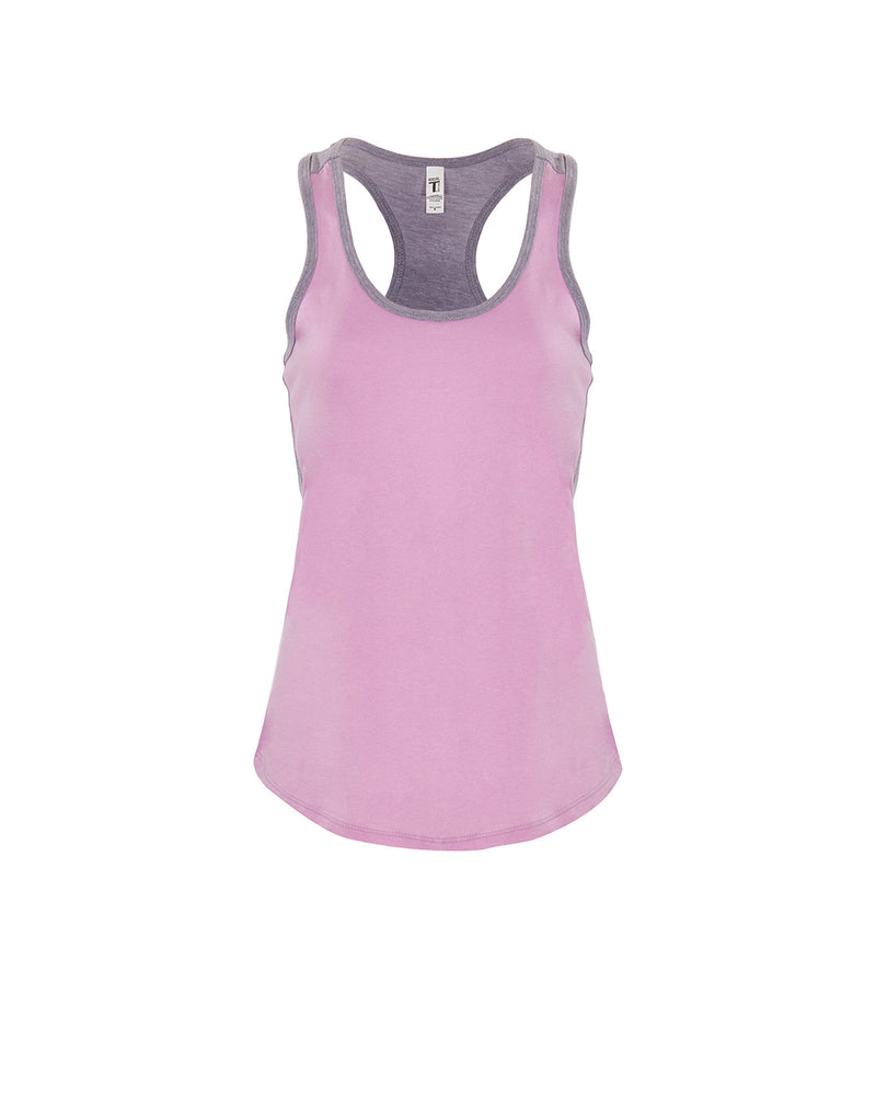 Next Level Ladies Ideal Colorblock Racerback Tank