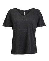 Threadfast Apparel Ladies' Triblend Fleck Short-Sleeve V-Neck T-Shirt Threadfast Apparel