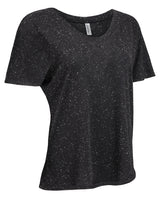 Threadfast Apparel Ladies' Triblend Fleck Short-Sleeve V-Neck T-Shirt Threadfast Apparel
