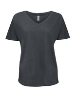 Threadfast Apparel Ladies' Triblend Fleck Short-Sleeve V-Neck T-Shirt Threadfast Apparel