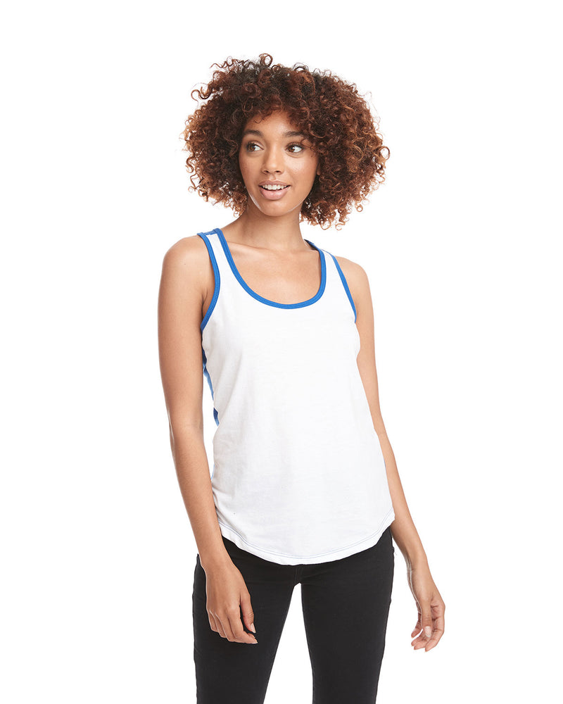 Next Level Ladies Ideal Colorblock Racerback Tank