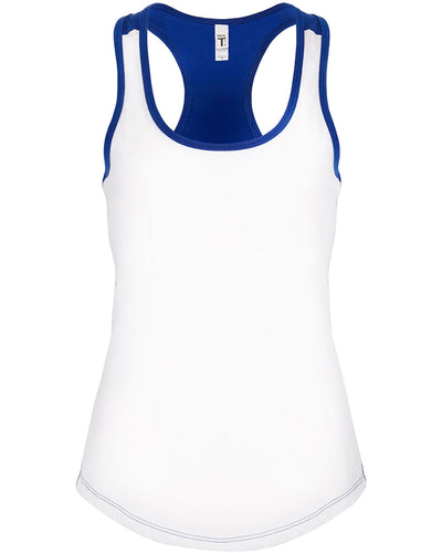 Next Level Ladies Ideal Colorblock Racerback Tank