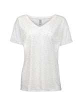 Threadfast Apparel Ladies' Triblend Fleck Short-Sleeve V-Neck T-Shirt Threadfast Apparel