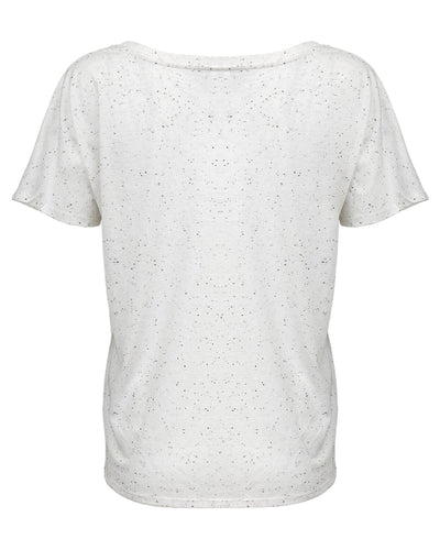 Threadfast Apparel Ladies' Triblend Fleck Short-Sleeve V-Neck T-Shirt