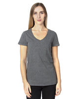 Threadfast Apparel Ladies' Ultimate CVC V-Neck T-Shirt Threadfast Apparel
