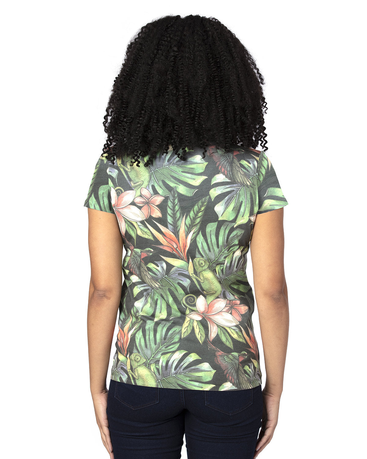 Threadfast Apparel Ladies' Ultimate CVC V-Neck T-Shirt Threadfast Apparel