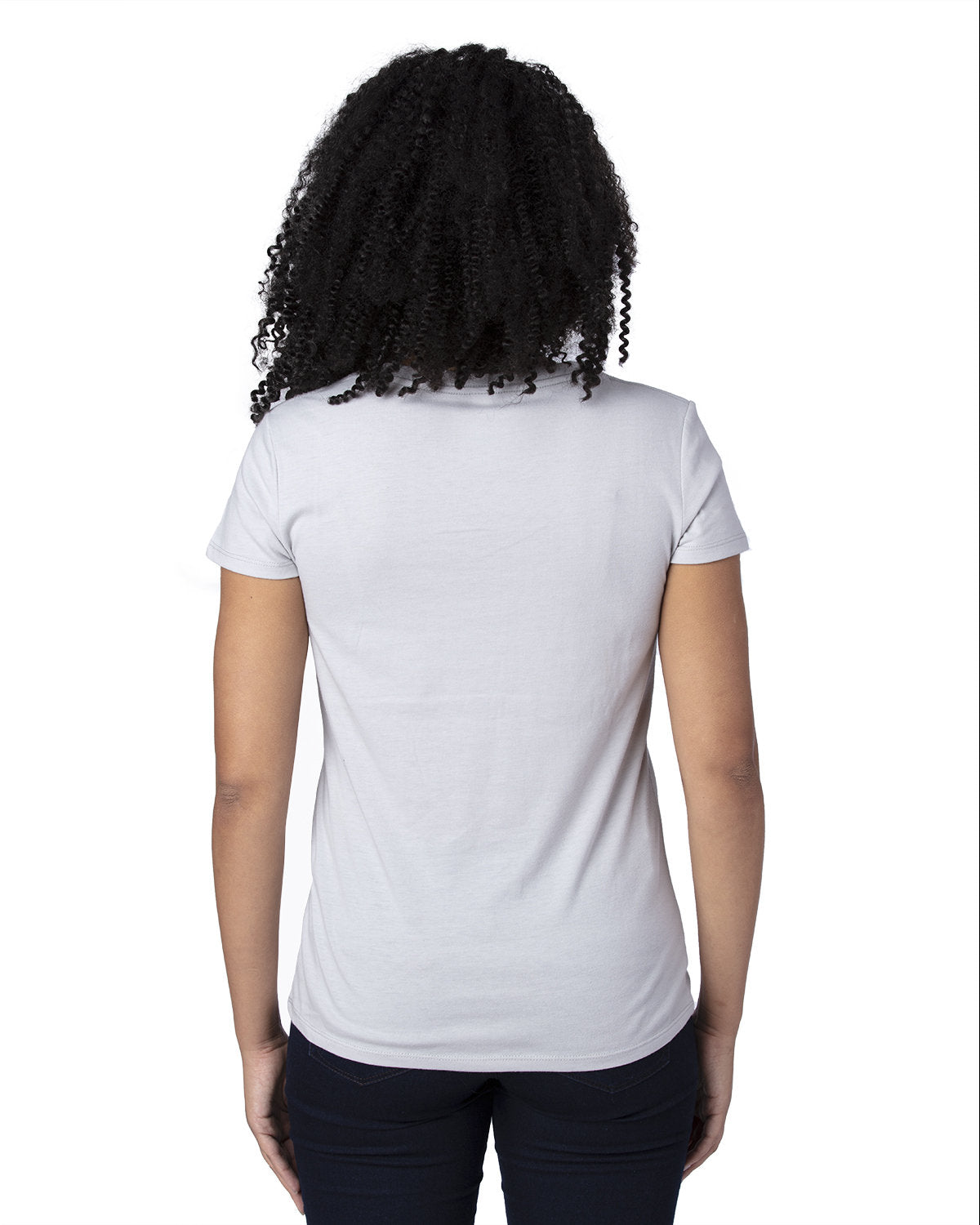 Threadfast Apparel Ladies' Ultimate CVC V-Neck T-Shirt Threadfast Apparel