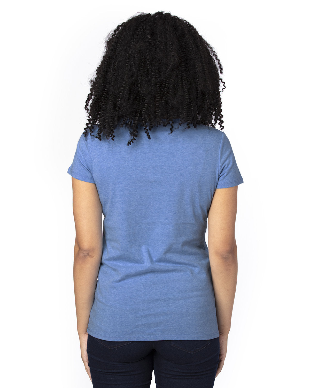 Threadfast Apparel Ladies' Ultimate CVC V-Neck T-Shirt Threadfast Apparel