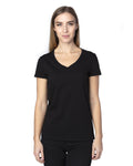 Threadfast Apparel Ladies' Ultimate CVC V-Neck T-Shirt Threadfast Apparel