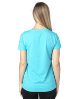 Threadfast Apparel Ladies' Ultimate CVC V-Neck T-Shirt Threadfast Apparel