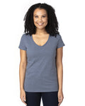 Threadfast Apparel Ladies' Ultimate CVC V-Neck T-Shirt Threadfast Apparel