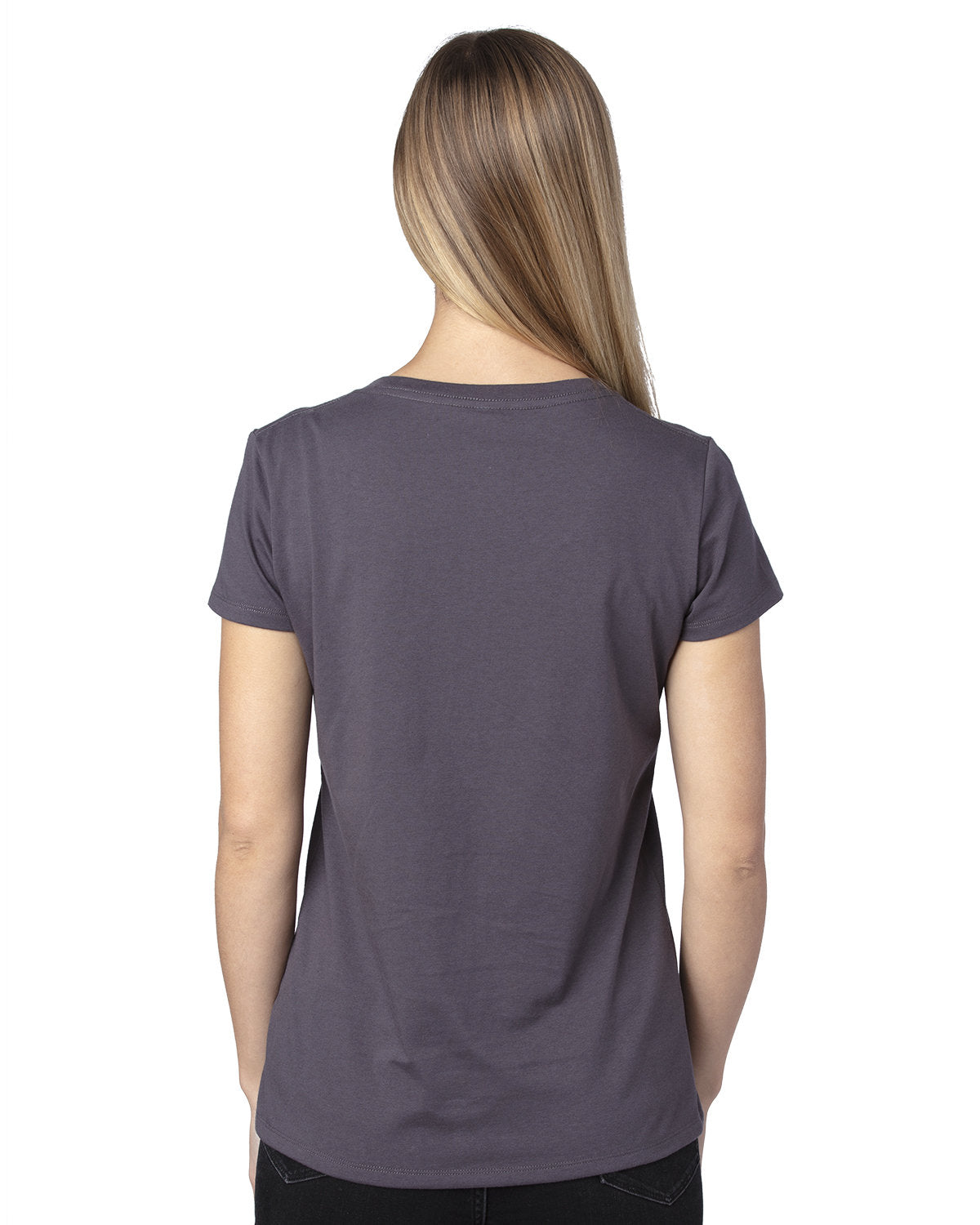 Threadfast Apparel Ladies' Ultimate CVC V-Neck T-Shirt Threadfast Apparel