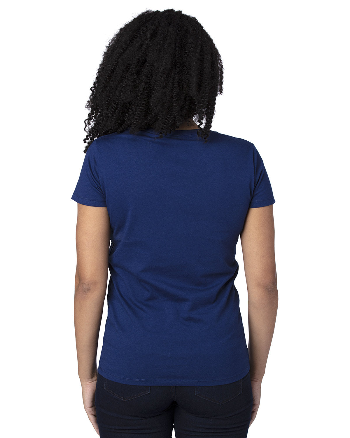 Threadfast Apparel Ladies' Ultimate CVC V-Neck T-Shirt Threadfast Apparel