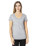 Threadfast Apparel Ladies' Ultimate CVC V-Neck T-Shirt Threadfast Apparel