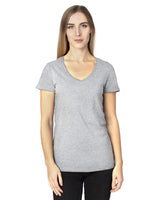 Threadfast Apparel Ladies' Ultimate CVC V-Neck T-Shirt Threadfast Apparel