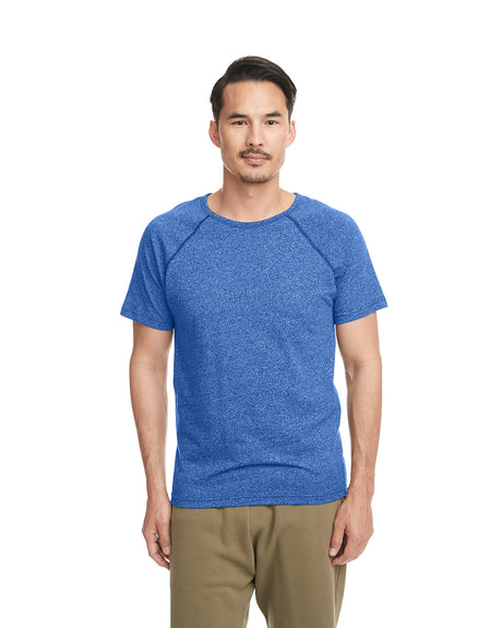 Next Level Men's Mock Twist Raglan Short Sleeve Crew Next Level