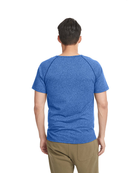 Next Level Men's Mock Twist Raglan Short Sleeve Crew Next Level