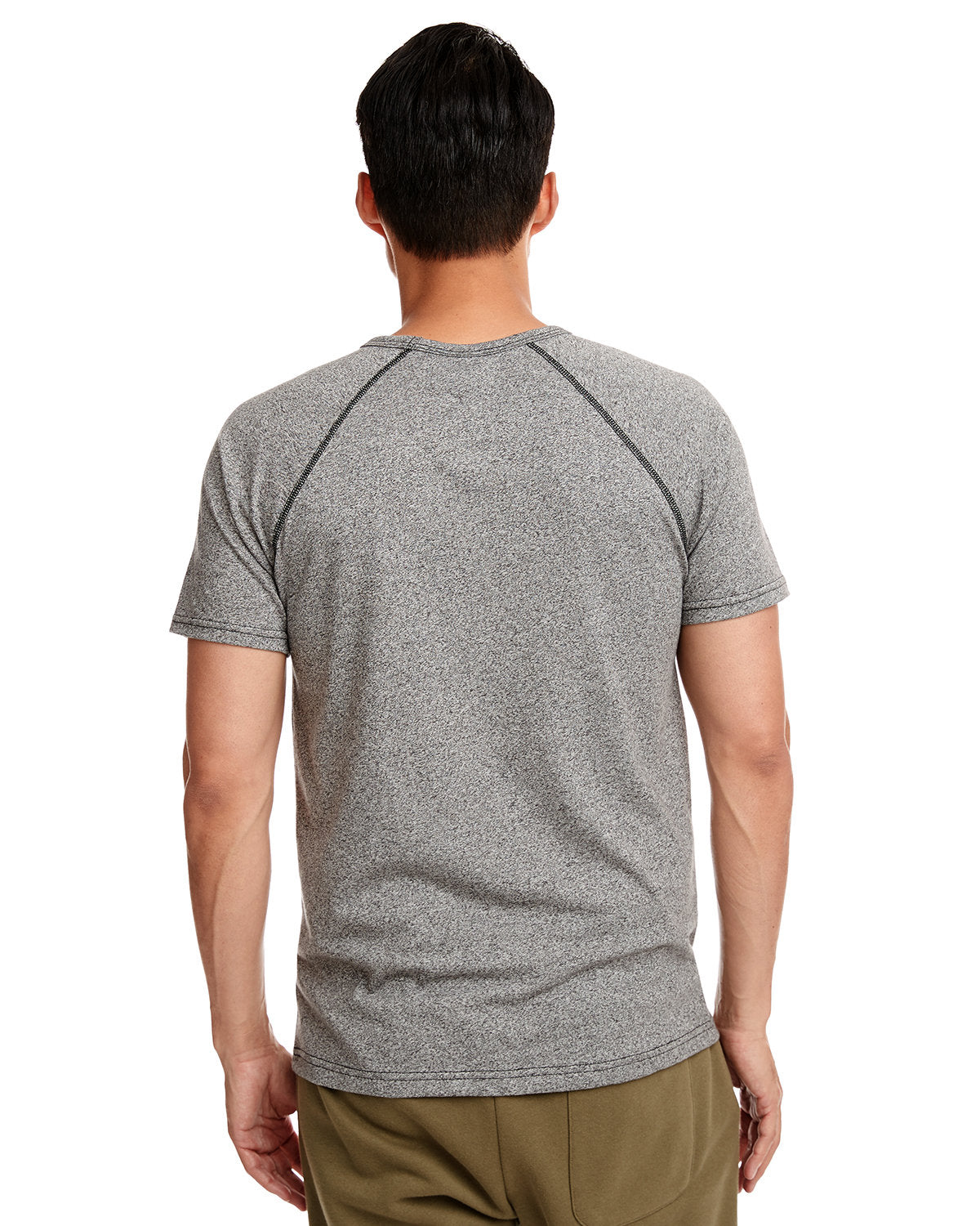 Next Level Men's Mock Twist Raglan Short Sleeve Crew Next Level