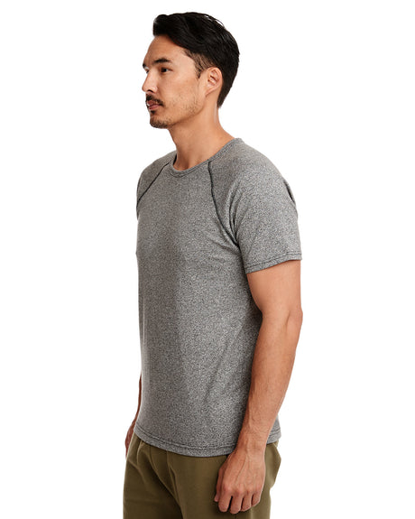 Next Level Men's Mock Twist Raglan Short Sleeve Crew Next Level
