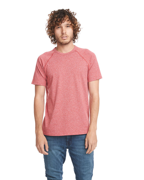 Next Level Men's Mock Twist Raglan Short Sleeve Crew Next Level
