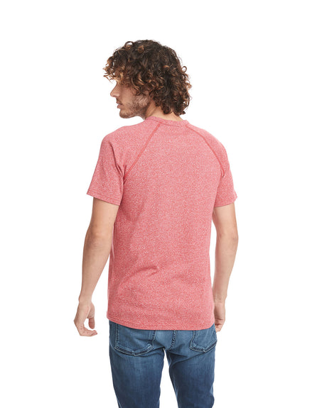 Next Level Men's Mock Twist Raglan Short Sleeve Crew Next Level