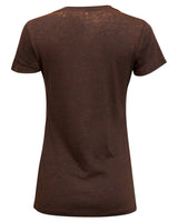 Threadfast Apparel Ladies' Cross Dye Short-Sleeve V-Neck T-Shirt Threadfast Apparel