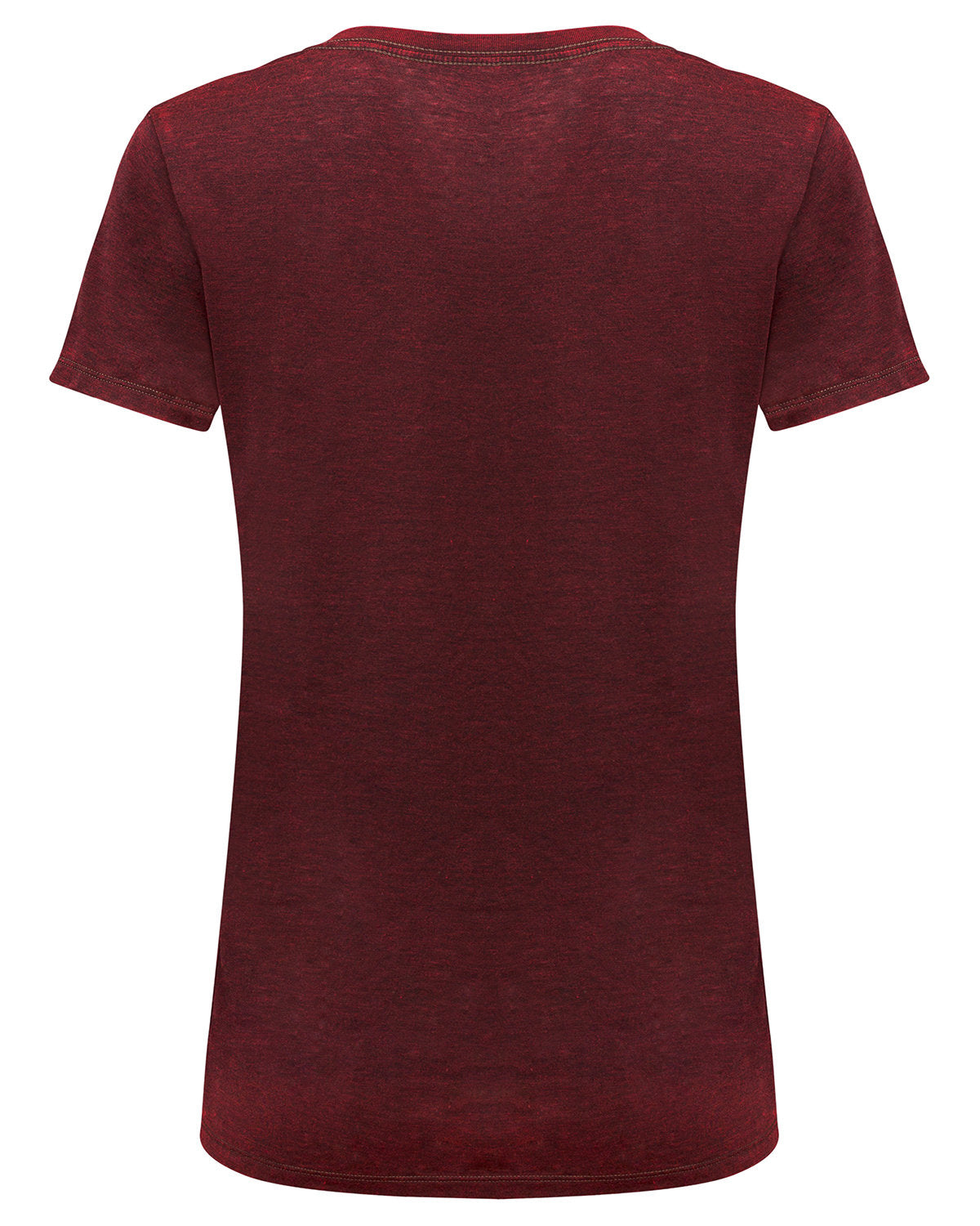Threadfast Apparel Ladies' Cross Dye Short-Sleeve V-Neck T-Shirt Threadfast Apparel