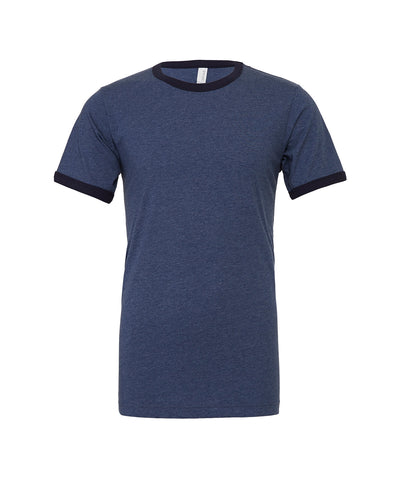 Bella + Canvas Men's Jersey Short-Sleeve Ringer T-Shirt