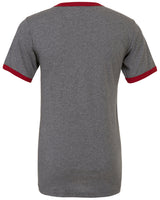 BELLA + CANVAS Men's Jersey Short-Sleeve Ringer T-Shirt