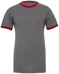 BELLA + CANVAS Men's Jersey Short-Sleeve Ringer T-Shirt
