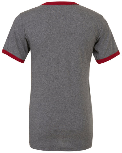 Bella + Canvas Men's Jersey Short-Sleeve Ringer T-Shirt