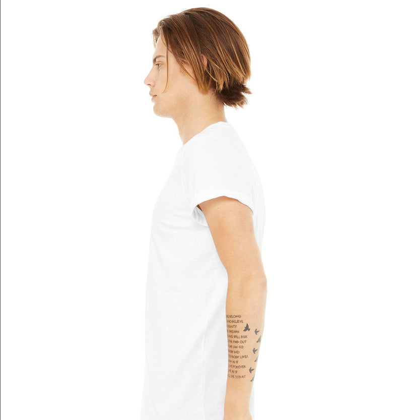 Bella + Canvas FWD Fashion Unisex Jersey Rolled Cuff T-Shirt