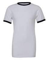 BELLA + CANVAS Men's Jersey Short-Sleeve Ringer T-Shirt