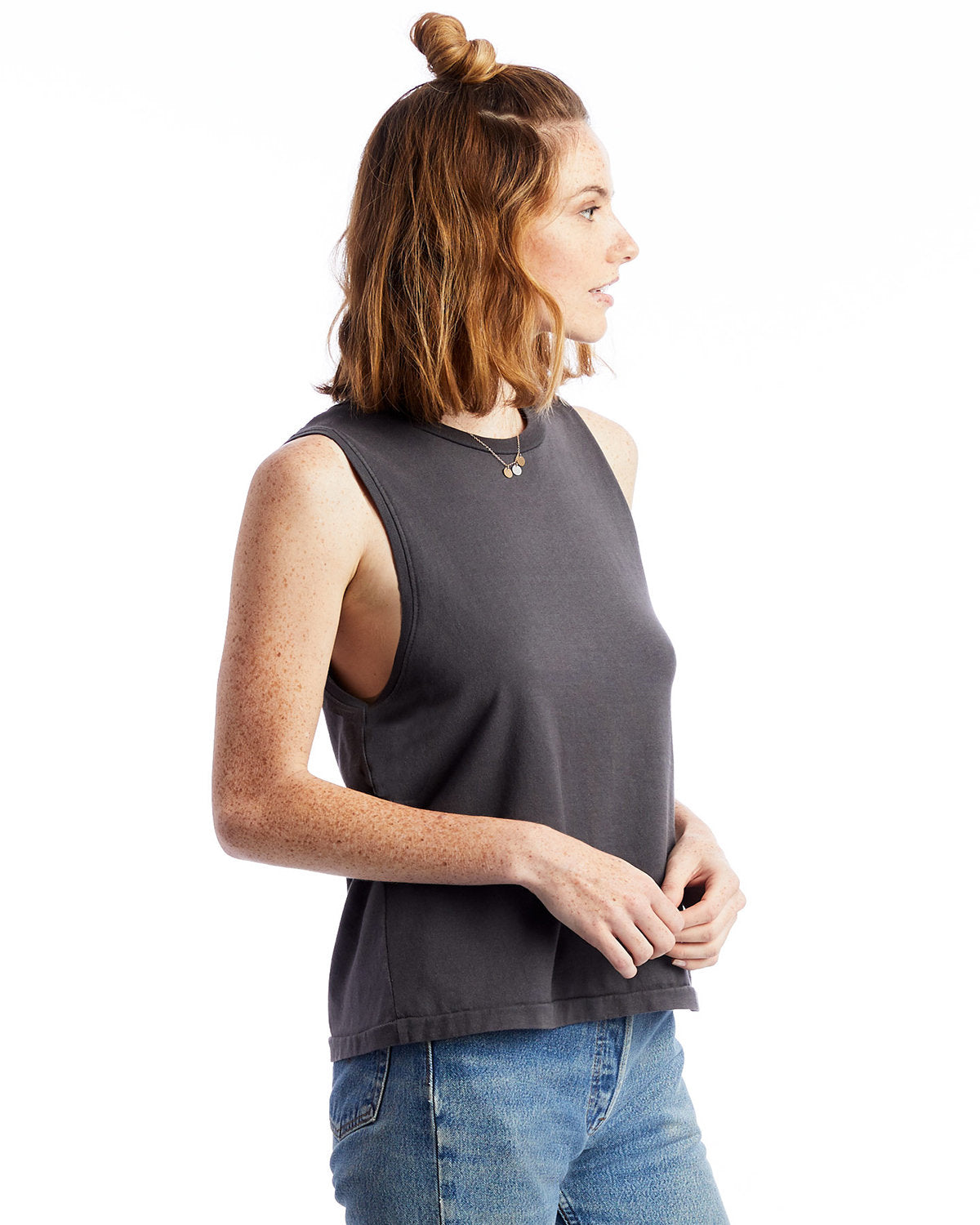 Alternative Ladies' Heavy Wash Muscle Tank Alternative