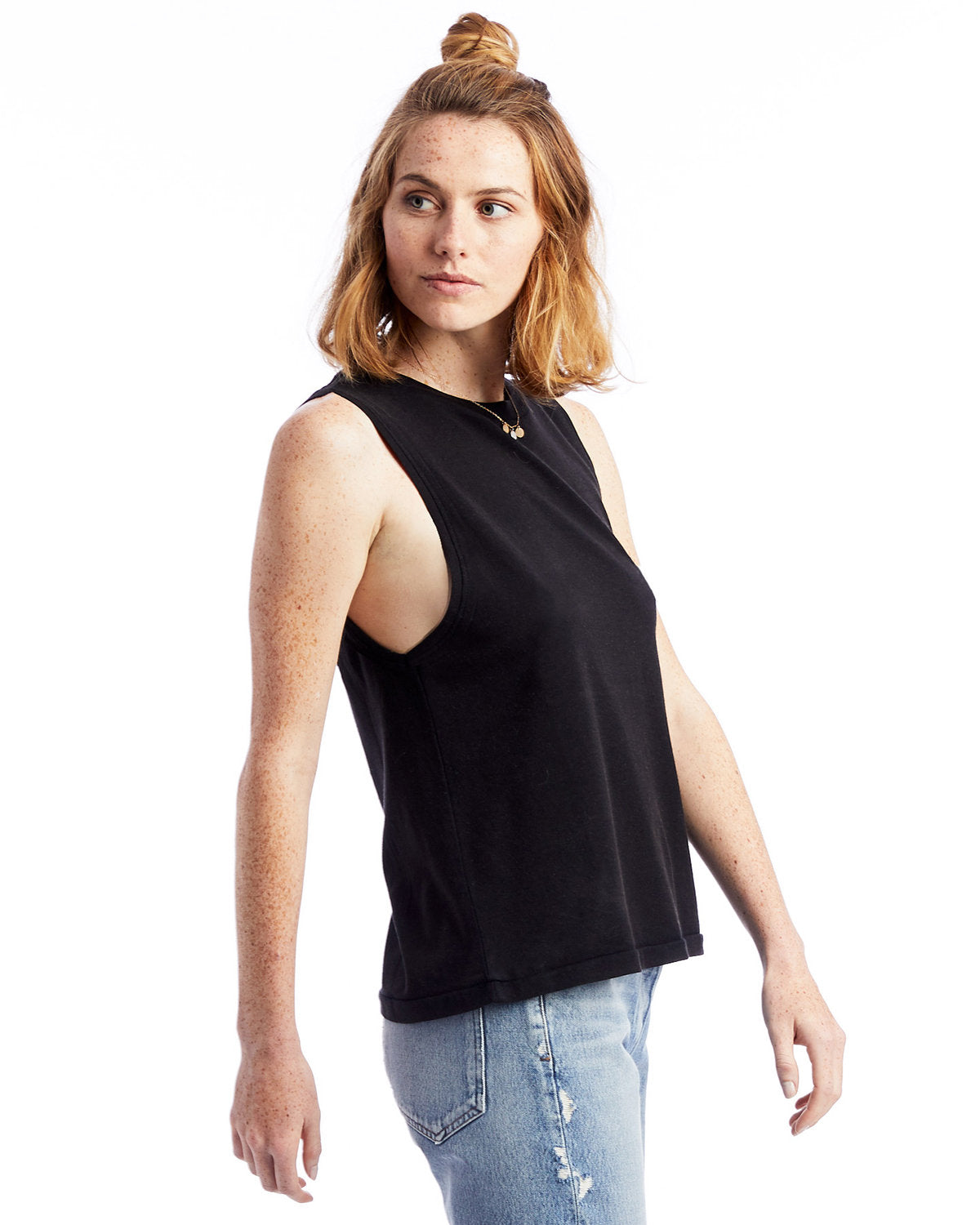 Alternative Ladies' Heavy Wash Muscle Tank Alternative