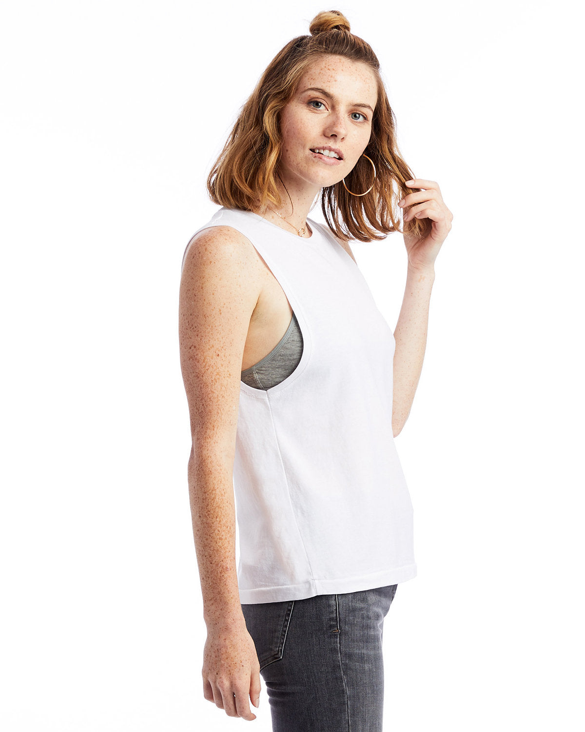 Alternative Ladies' Heavy Wash Muscle Tank Alternative