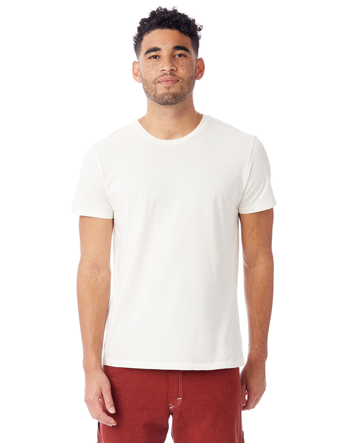 Alternative Unisex Heritage Garment-Dyed Distressed T-Shirt Mens Apparel Shirts & Tops