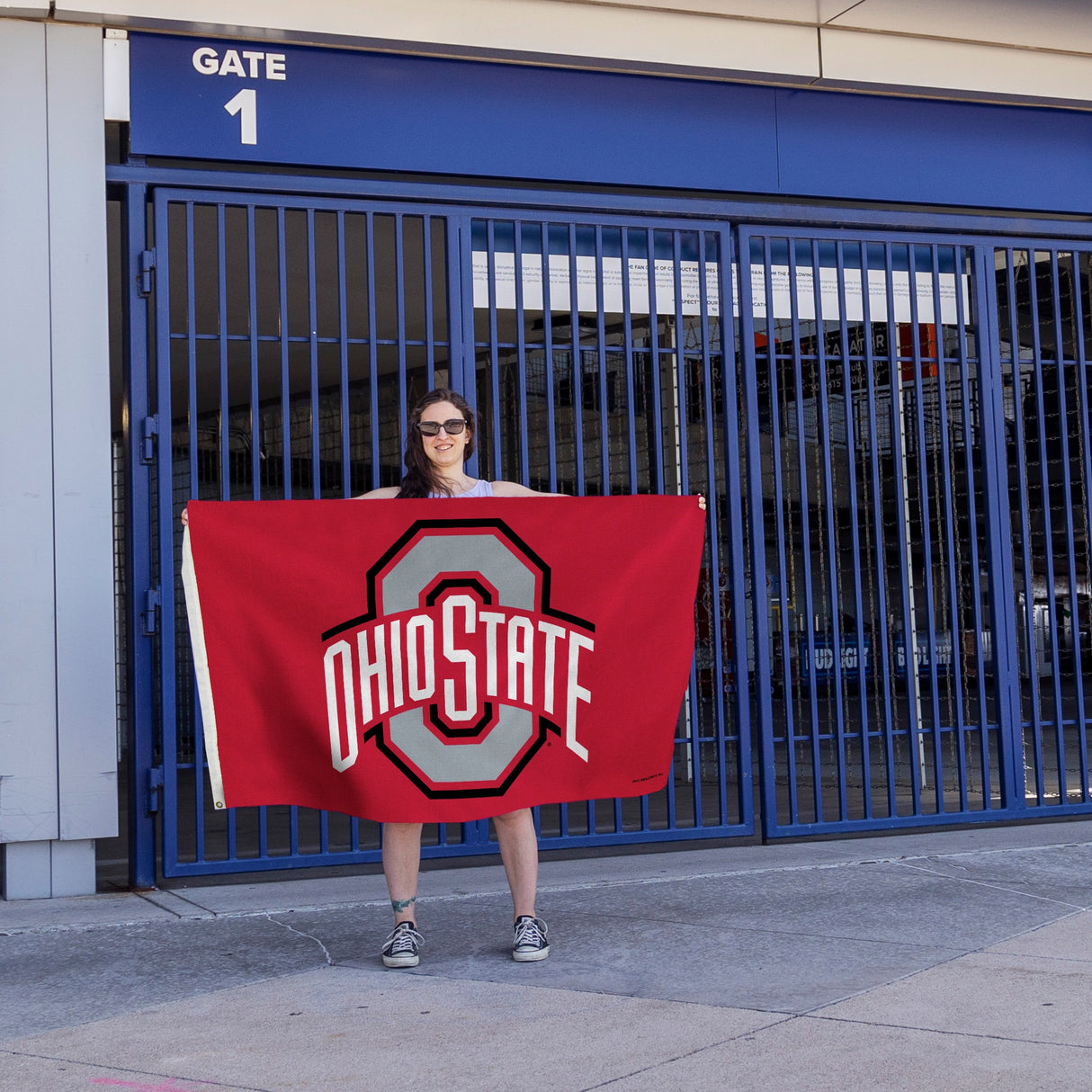 Rico Industries NCAA Ohio State Buckeyes Standard 3' x 5' Banner Flag-4