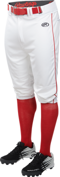 Rawlings Adult Knicker Launch Baseball Pant With Piping Rawlings