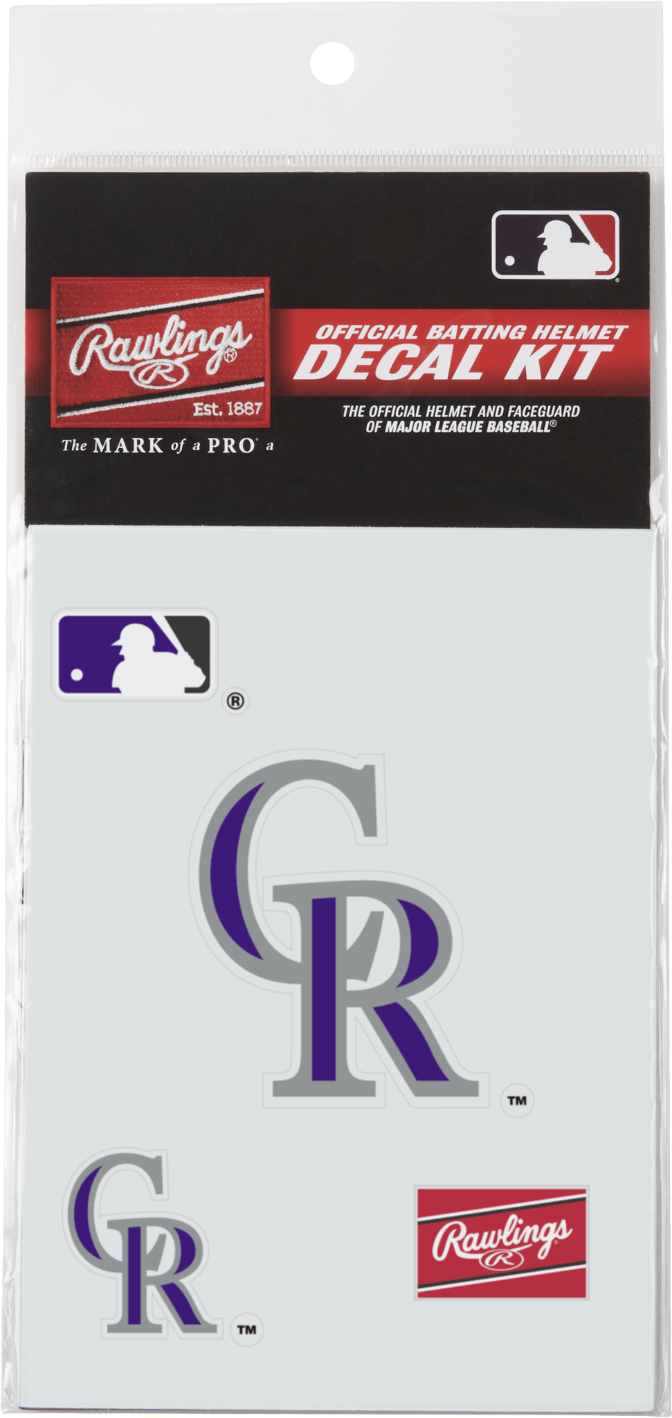 Rawlings MLB Replica Decal Kits Rawlings