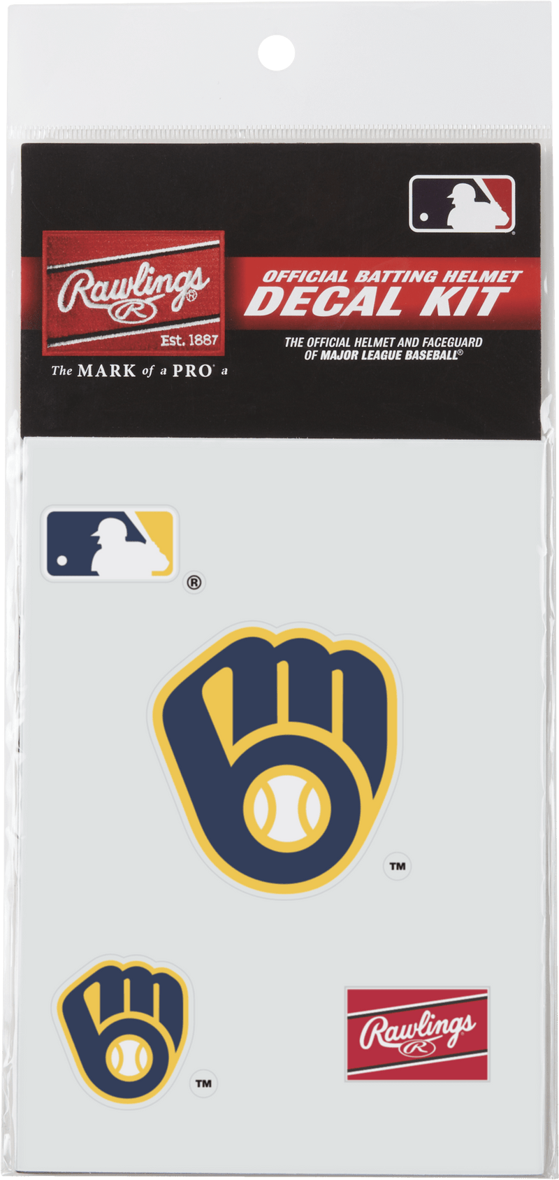 Rawlings MLB Replica Decal Kits