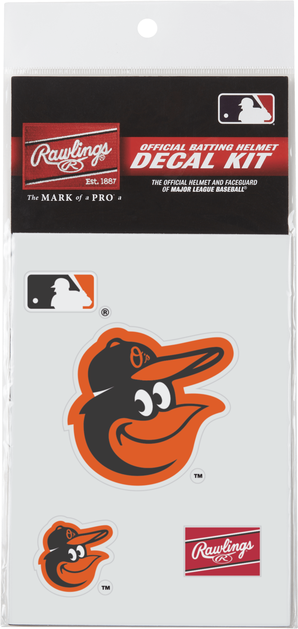 Rawlings MLB Replica Decal Kits Rawlings