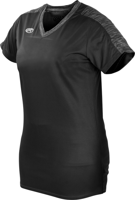 Rawlings Girls' V Neck Jersey Rawlings