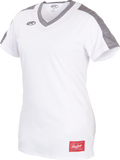 Rawlings Girls' V Neck Jersey Rawlings