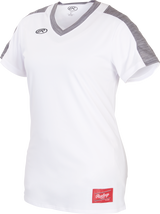 Rawlings Girls' V Neck Jersey Rawlings