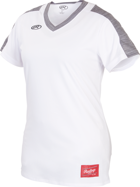 Rawlings Girls' V Neck Jersey Rawlings