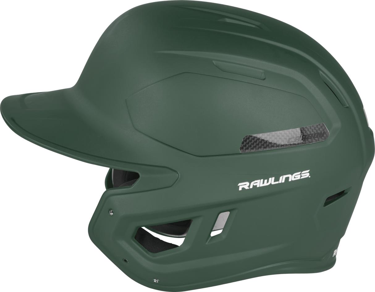 Rawlings Mach Carbon 1-Tone Baseball Helmet - Matte Rawlings