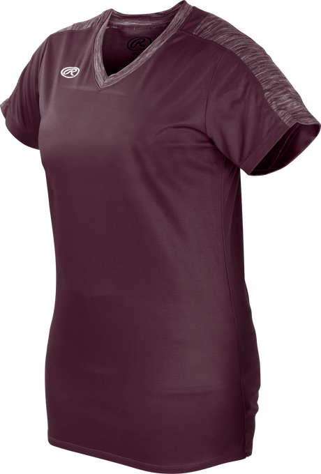 Rawlings Girls' V Neck Jersey Rawlings